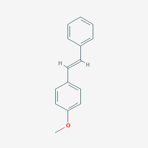 molecular formula C15H14O B073161 对甲氧基芪 CAS No. 1142-15-0