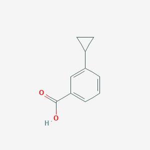 molecular formula C10H10O2 B073178 3-Cyclopropylbenzoic acid CAS No. 1129-06-2