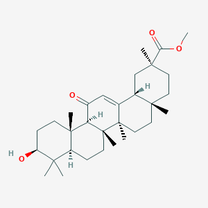 molecular formula C31H48O4 B073179 Methyl glycyrrhetinate CAS No. 1477-44-7