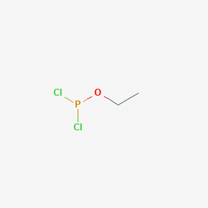 molecular formula C2H5Cl2OP B073183 Ethyl dichlorophosphite CAS No. 1498-42-6