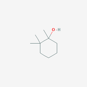 molecular formula C9H18O B073185 1,2,2-Trimethylcyclohexanol CAS No. 1321-60-4
