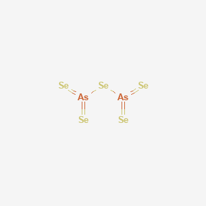 molecular formula As2Se5 B073186 Arsenic pentaselenide CAS No. 1303-37-3