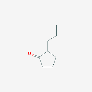 molecular formula C8H14O B073189 2-Propylcyclopentanone CAS No. 1193-70-0