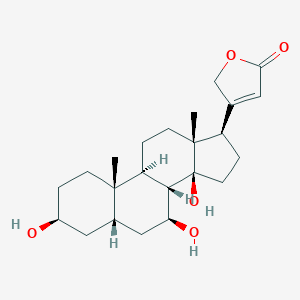 molecular formula C23H34O5 B073190 7-beta-Hydroxydigitoxigenin CAS No. 1173-21-3