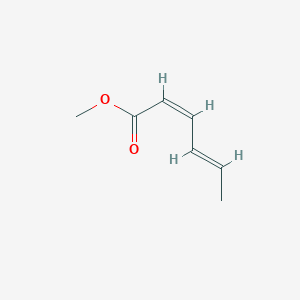 molecular formula C7H10O2 B073195 Methyl 2,4-hexadienoate CAS No. 1515-80-6