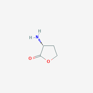molecular formula C4H7NO2 B073218 Homoserine lactone CAS No. 1192-20-7