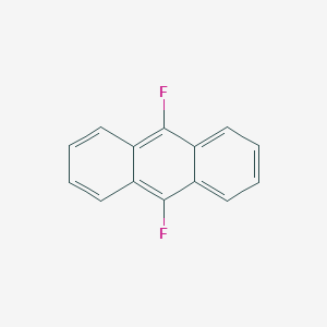 molecular formula C14H8F2 B073219 9,10-Difluoroanthracene CAS No. 1545-69-3