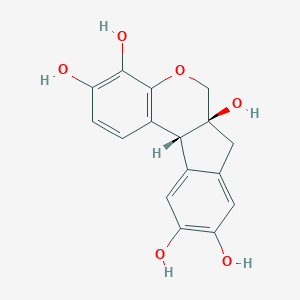 molecular formula C16H14O6 B073222 HEMATOXYLIN CAS No. 1412-19-7