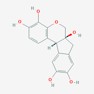 molecular formula C16H14O6 B073222 Haematoxylin CAS No. 1412-19-7