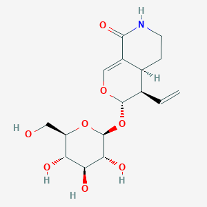 molecular formula C16H23NO8 B073226 巴卡诺苷 CAS No. 1398-17-0
