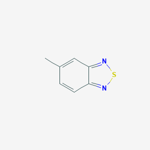 molecular formula C7H6N2S B073233 5-Methyl-2,1,3-benzothiadiazole CAS No. 1457-93-8