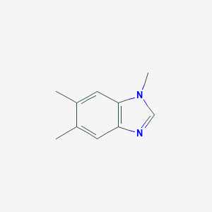 molecular formula C10H12N2 B073237 1,5,6-Trimethylbenzimidazole CAS No. 1128-27-4