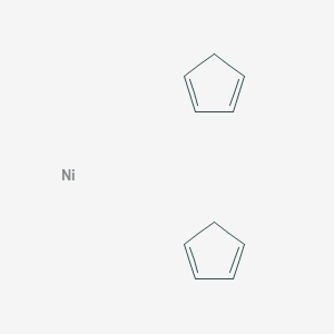 molecular formula C10H10Ni 10* B073246 双(环戊二烯基)镍(II) CAS No. 1271-28-9