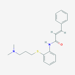 molecular formula C20H25ClN2OS B073252 西那塞林 CAS No. 1166-34-3