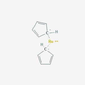 molecular formula C10H10Ru 10* B073265 Bis(cyclopentadienyl)ruthenium(II) CAS No. 1287-13-4