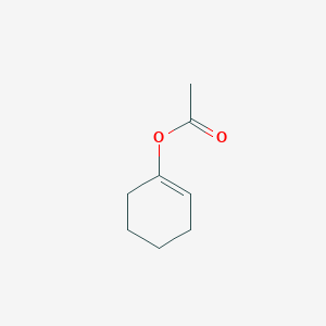 molecular formula C8H12O2 B073271 1-Cyclohexenyl acetate CAS No. 1424-22-2