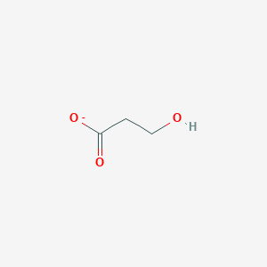 molecular formula C3H5O3- B073278 3-Hydroxypropionate CAS No. 1190-23-4