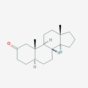 molecular formula C19H30O B073279 5alpha-Androstan-2-one CAS No. 1225-48-5