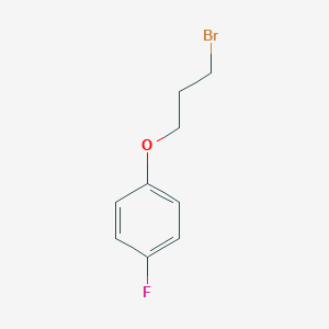 molecular formula C9H10BrFO B073292 1-(3-Bromopropoxy)-4-fluorobenzene CAS No. 1129-78-8