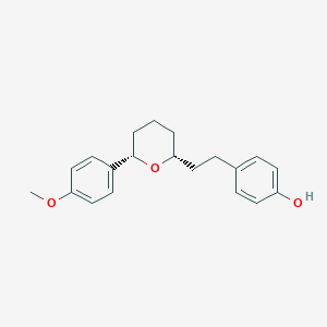 molecular formula C20H24O3 B073297 Centrolobine CAS No. 1484-91-9