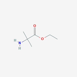 molecular formula C6H13NO2 B073305 Ethyl 2-amino-2-methylpropanoate CAS No. 1113-49-1