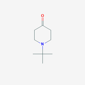 molecular formula C9H17NO B073314 1-tert-Butyl-piperidin-4-one CAS No. 1465-76-5