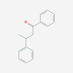 molecular formula C16H16O B073316 1,3-Diphenyl-1-butanone CAS No. 1533-20-6