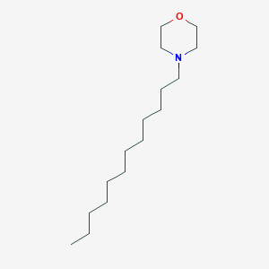 molecular formula C16H33NO B073323 4-Dodecylmorpholine CAS No. 1541-81-7