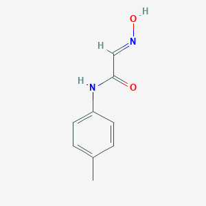 molecular formula C9H10N2O2 B073327 2-Hydroxyimino-N-p-tolyl-acetamide CAS No. 1132-40-7