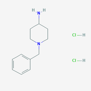 molecular formula C12H20Cl2N2 B073328 1-苄基哌啶-4-胺二盐酸盐 CAS No. 1205-72-7
