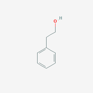 molecular formula C8H10O<br>C8H10O<br>C6H5CH2CH2OH B073330 2-Phenylethanol CAS No. 1321-27-3