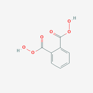 molecular formula C8H6O6 B073331 1,2-Benzenedicarboperoxoic acid CAS No. 1203-40-3