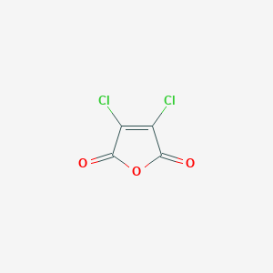 molecular formula C4Cl2O3 B073337 Dichloromaleic anhydride CAS No. 1122-17-4