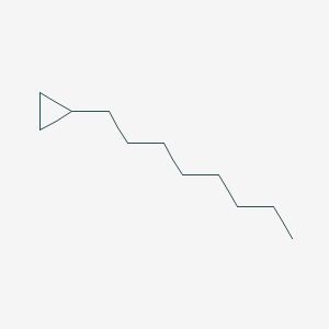 molecular formula C11H22 B073348 Cyclopropane, octyl- CAS No. 1472-09-9