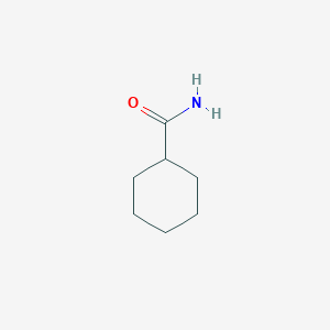 molecular formula C7H13NO B073365 Cyclohexanecarboxamide CAS No. 1122-56-1