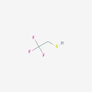 molecular formula C2H3F3S B073368 2,2,2-Trifluoroethanethiol CAS No. 1544-53-2