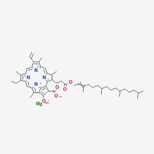 molecular formula C55H72MgN4O5 B073375 Chlorophyll CAS No. 1406-65-1