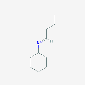 Cyclohexanamine, N-butylidene-