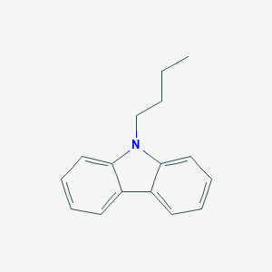 molecular formula C16H17N B073416 9-Butyl-9H-carbazole CAS No. 1484-08-8