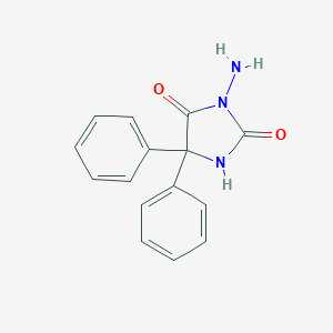 molecular formula C15H13N3O2 B073431 N-Aminodiphenylhydantoin CAS No. 1224-08-4