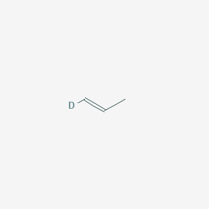 molecular formula C3H6 B073444 Propene-1-D1 CAS No. 1560-60-7