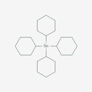 molecular formula C24H44Sn B073449 Tetracyclohexyltin CAS No. 1449-55-4
