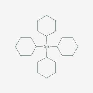 molecular formula C24H44Sn B073449 Tetracyclohexylstannane CAS No. 1449-55-4