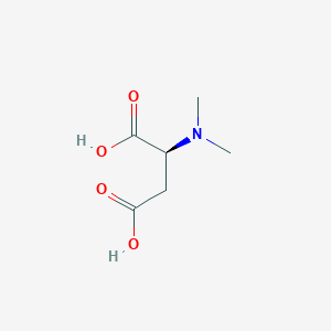 molecular formula C6H11NO4 B073450 Dimethyl aspartic acid CAS No. 1115-22-6