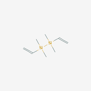 molecular formula C8H18Si2 B073463 DIVINYLTETRAMETHYLDISILANE CAS No. 1450-29-9