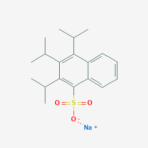 molecular formula C19H25NaO3S B073474 Sodium triisopropylnaphthalenesulfonate CAS No. 1323-19-9
