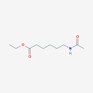 molecular formula C10H19NO3 B073491 Ethyl 6-acetamidohexanoate CAS No. 1119-42-2