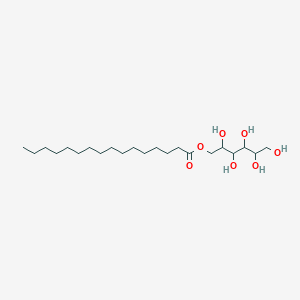 molecular formula C22H44O7 B073500 D-Glucitol monopalmitate CAS No. 1333-66-0