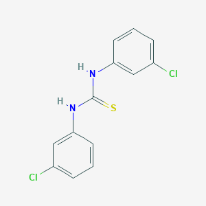 molecular formula C13H10Cl2N2S B073515 N,N'-Bis(3-chlorophenyl)thiourea CAS No. 1219-84-7