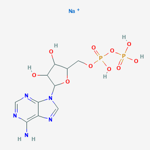 molecular formula C10H15N5NaO10P2+ B073521 Sodium ADP CAS No. 1172-42-5